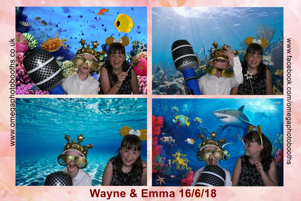Emma & Wayne's Wedding | View more photos from the event at gallery.omegaphotobooths.co.uk/u/Omega-Photobooths/Emma-Waynes-Wedding